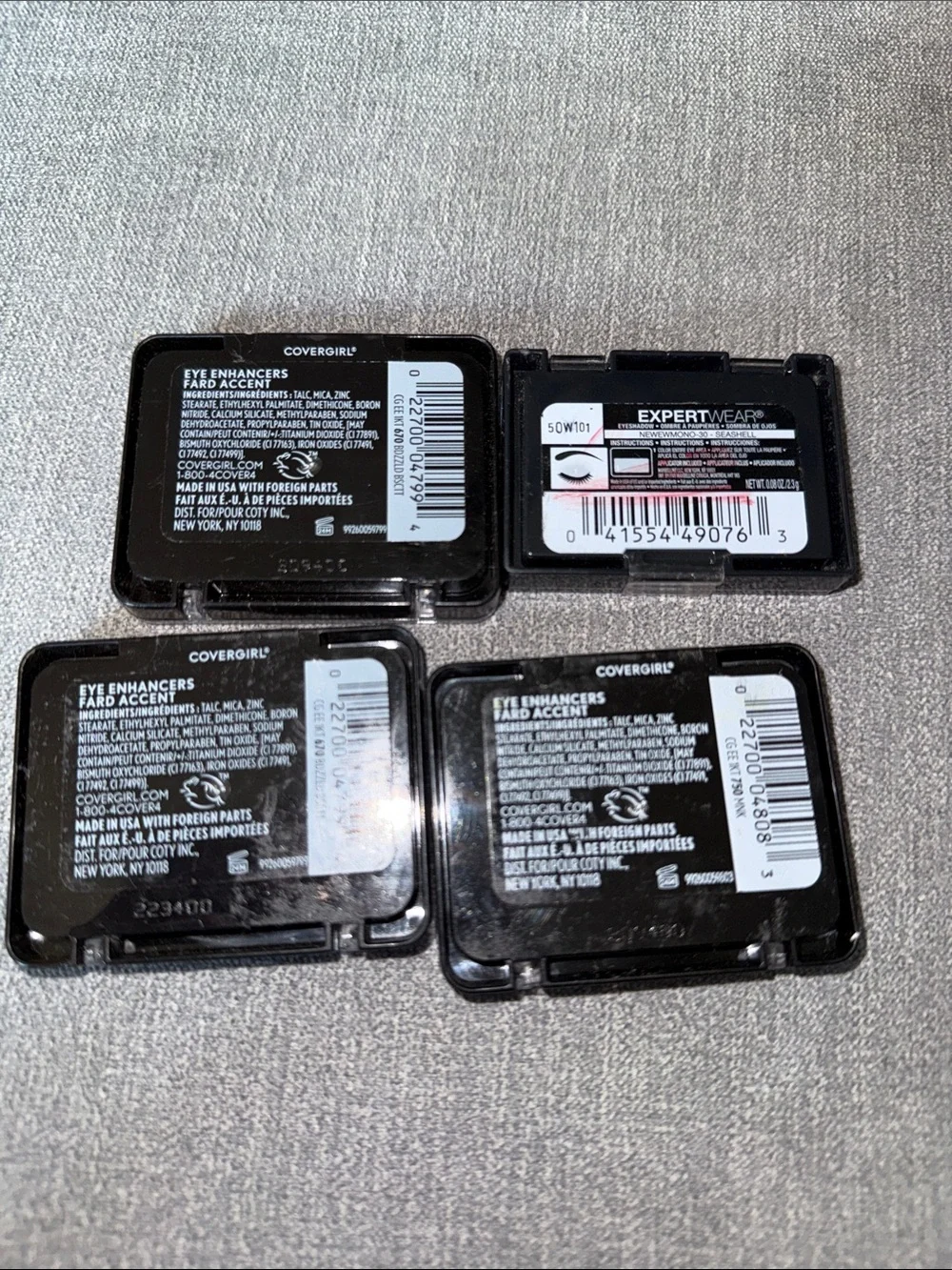 COVERGIRL Eye Enhancers Eye Shadow Lot